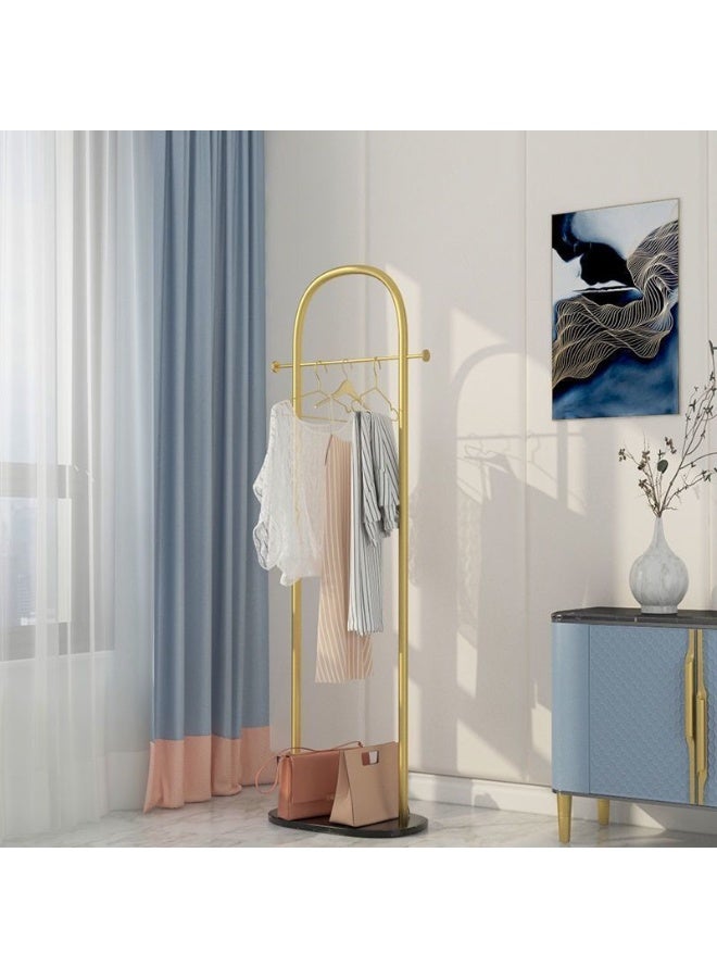INSIJAM Fashionable and Versatile Coat Rack and Clothes Hanger Stand 170cm Tall Coat Rack Stand Clothing Rack Freestanding with Natural Stable Marble Base Garment Rack Heavy Duty Coat Hanger Rack Stand for Bag Hat Scarf Jacket for Bedroom Living Room - Image 3
